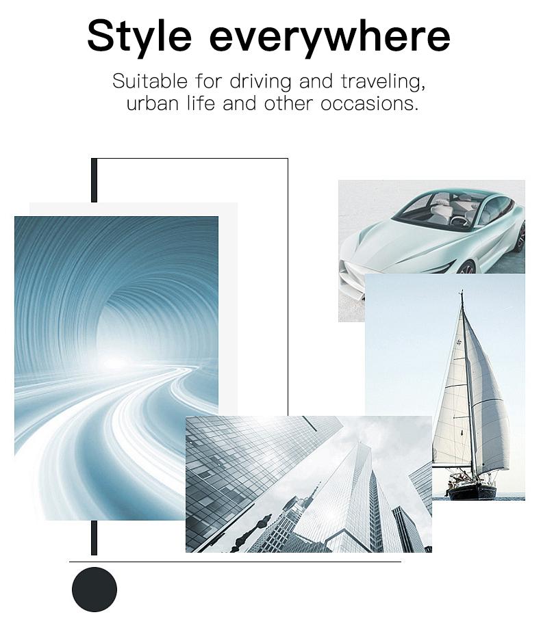 ZENOTTIC Unisex Oversized Sunglasses One-piece Integrated lens UV400 Shades Fashion Outdoor Sun Glasses for Daily Use Trendy Beach Eyewear