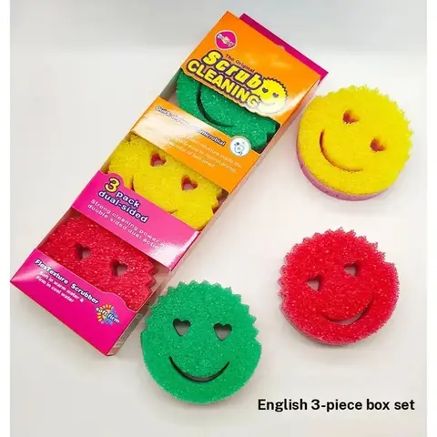 Scrub Mommy Dual-Sided Scrubber &, Made From Resofoam & Flextexture, Ideal for Cleaning Tasks, Durable Kitchen Tool, Kitchen Sponges