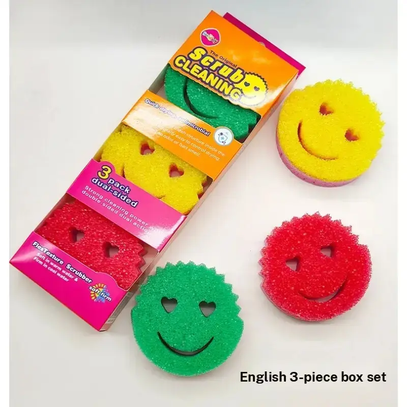 Scrub Mommy Dual-Sided Scrubber &, Made From Resofoam & Flextexture, Ideal for Cleaning Tasks, Durable Kitchen Tool, Kitchen Sponges