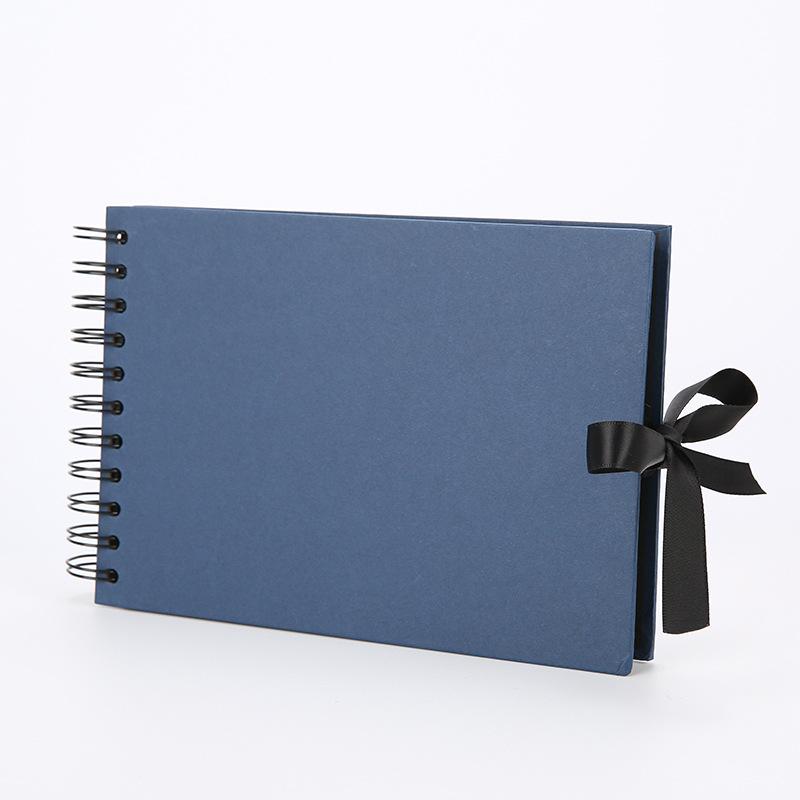 DIY Memory Scrapbook Album, Thick Cardstock Pages, Leather Craft Book, Perfect Gift for Weddings, Anniversaries, Birthdays