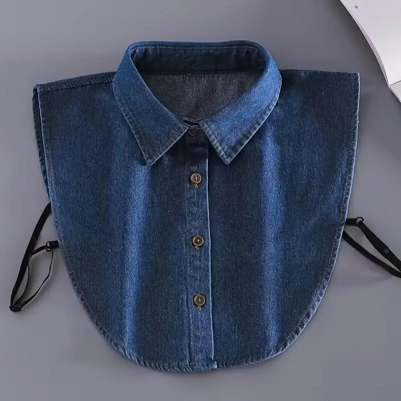 Women's Detachable Fake Shirt Collar - Structured Adjustable Layering Insert for Blouses, Sweaters - Casual Elegance Style Garments Accessory, One Size Fits Most,sohochic