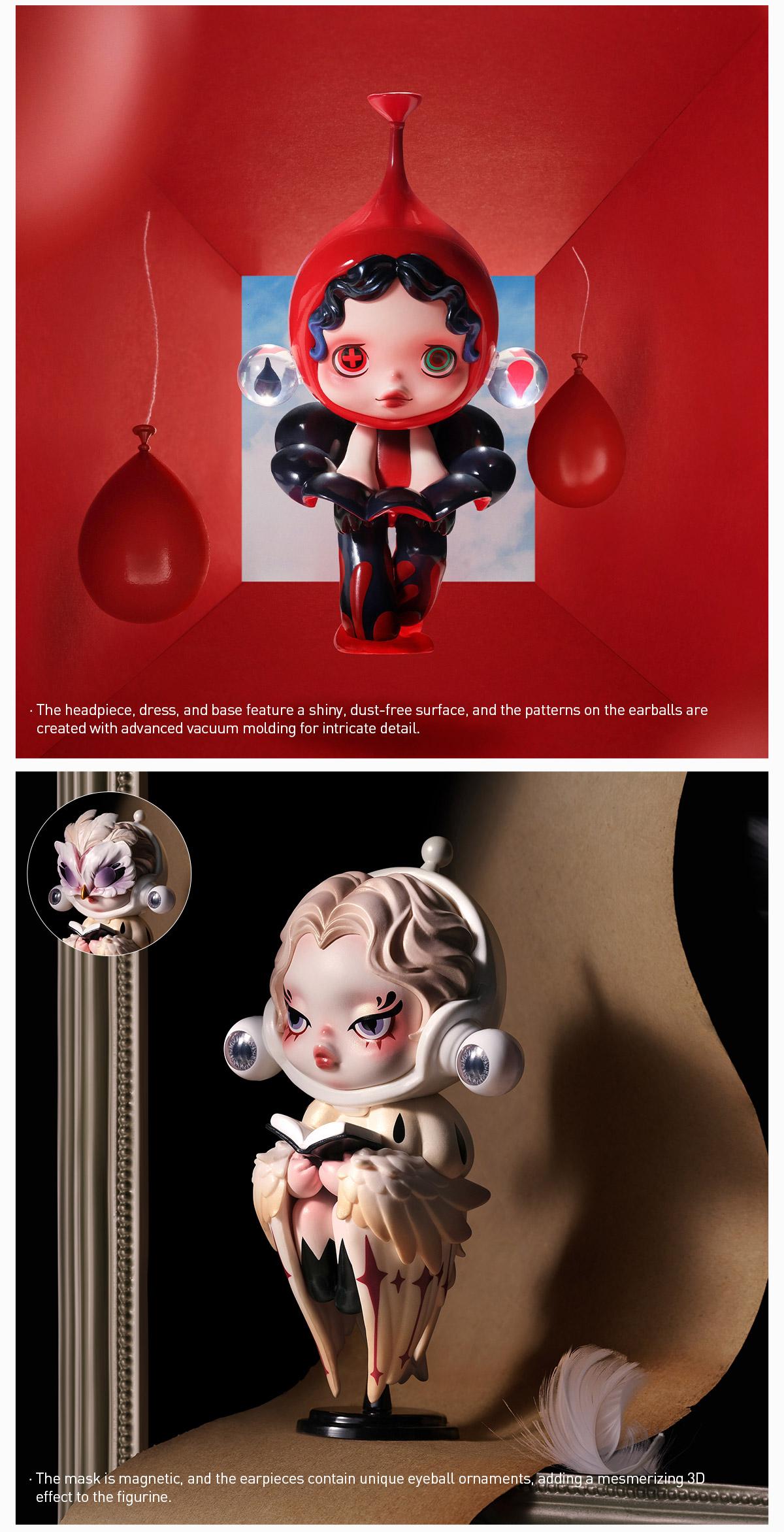 POP MART SKULLPANDA Image Of Reality Series Figures,  Blind Box, Mystery Box