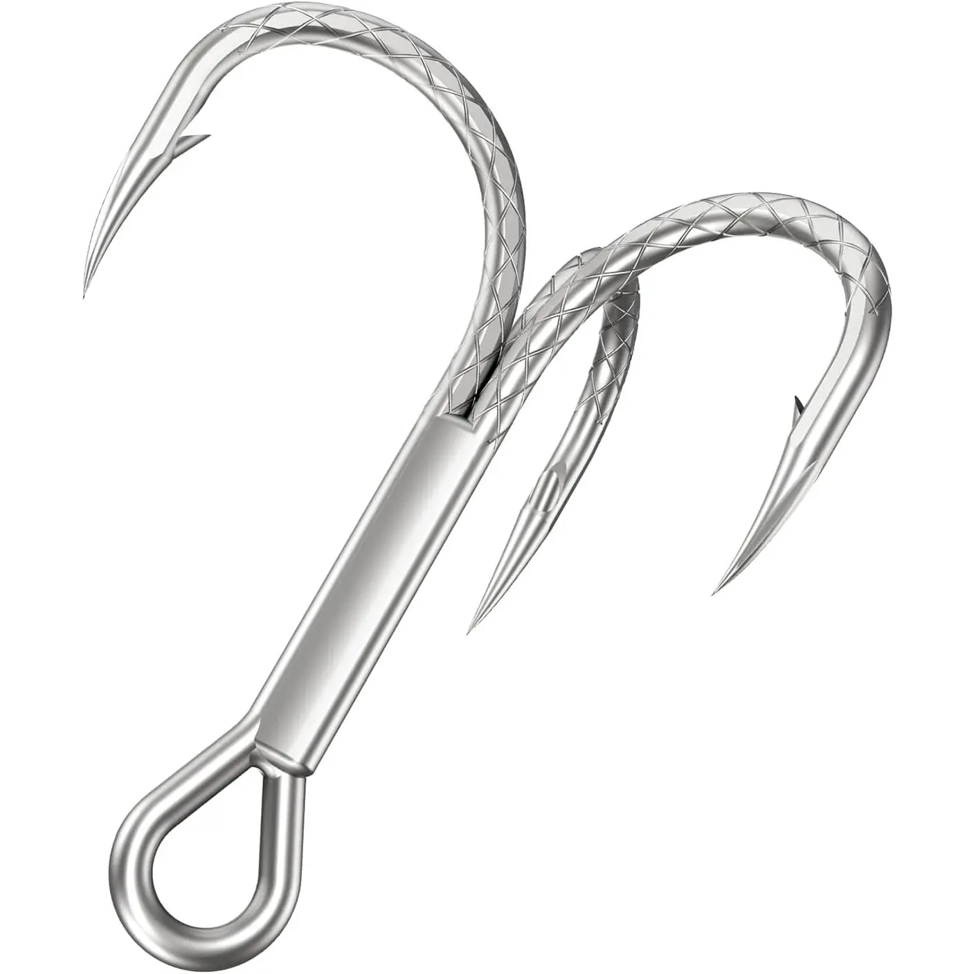 Treble Fishing Hooks,4X  Triple Hooks Fish Scale  Fish Hooks