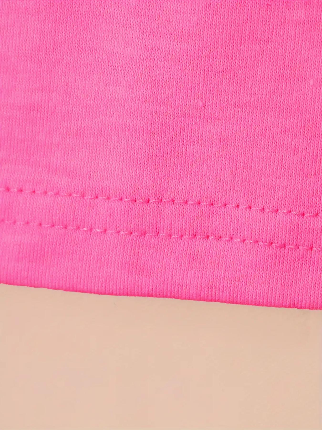 Halloween Christmas Costume Set, Witch Pattern Print 2-Piece Girls Casual Sports Short Sleeve & Bell Bottoms, Youth Trendy Sportswear, Power Girl Outfit