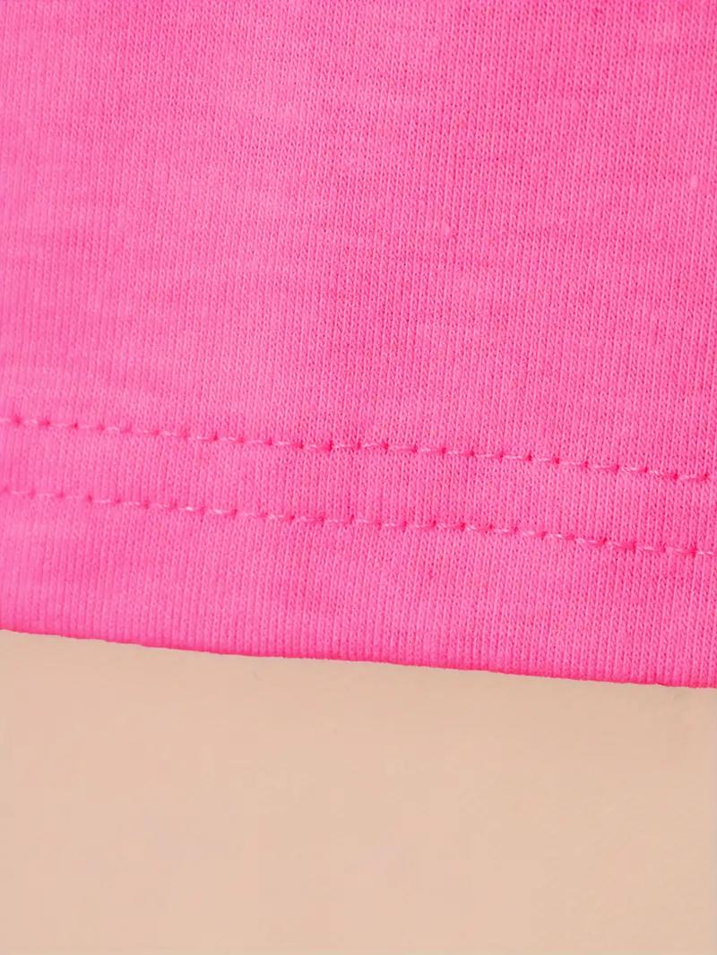 Halloween Christmas Costume Set, Witch Pattern Print 2-Piece Girls Casual Sports Short Sleeve & Bell Bottoms, Youth Trendy Sportswear, Power Girl Outfit