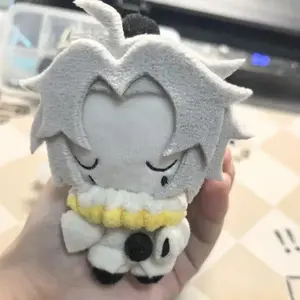 New In Stock 10cm Pierrot The Freak Circus Freaks Plush Doll Cute Anime Peripherals Toy Birthday Christmas Gift