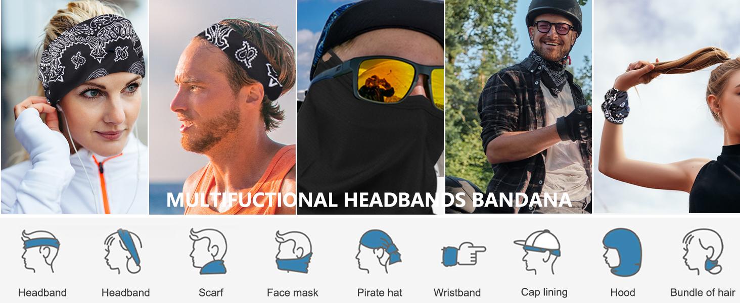 Ice Silk Cooling Cycling Triangle Face Mask Bandana for Men - UV Protection Neck Gaiter, Sun & Dust Shield for Motorcycle Riding, Hiking Ice Silk Cooling Cycling Triangle Face Mask Bandana for Men - UV Protection Neck Gaiter, Sun & Dust Shield for Motorcycle Riding, Hiking
