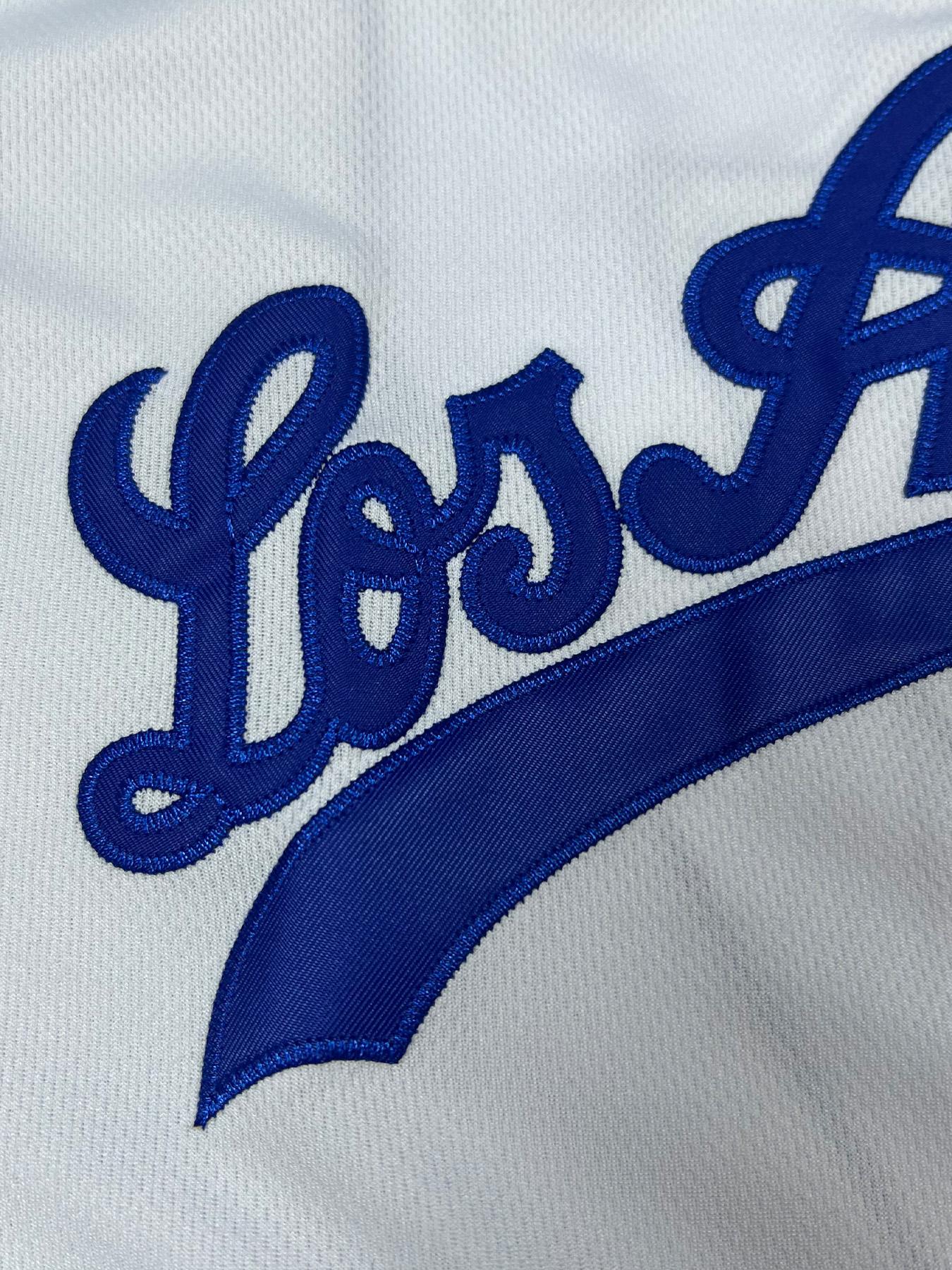 Men's Letter & Figure Patched Button Front Baseball Jersey,Casual Loose Short Sleeve V Neck Baseball Top for Fall & Winter, Men's Sportswear for Training & Competition, Baseball Shirt