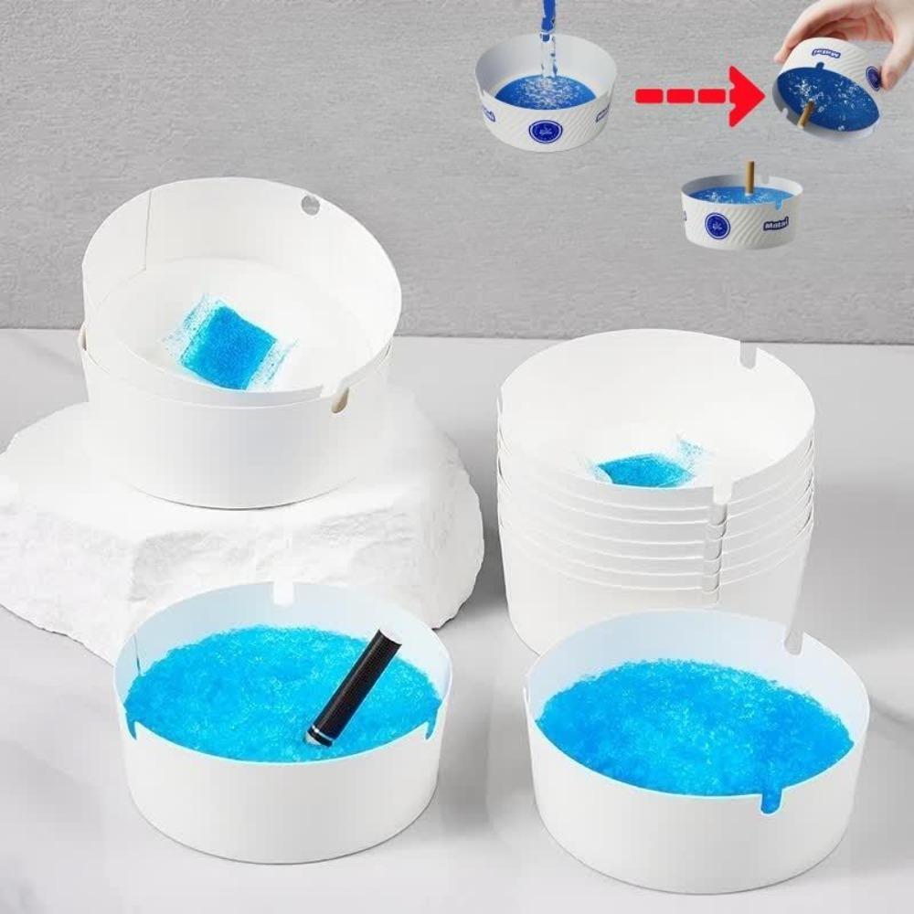 Pack of 25 - Disposable ashtrays, outdoor ashtrays, portable indoor windproof ashtrays