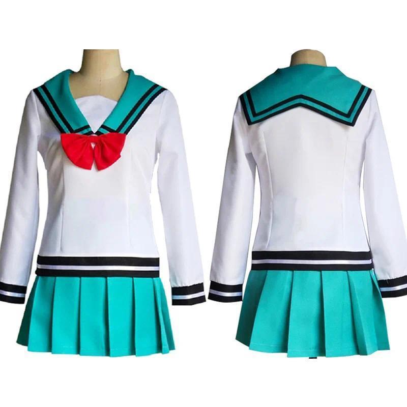 Anime Saiki Kusuo The Disastrous Life Cosplay K.-Nan Cosplay Teruhashi Kokomi Cosplay School Uniform Custome for Women Men Wig