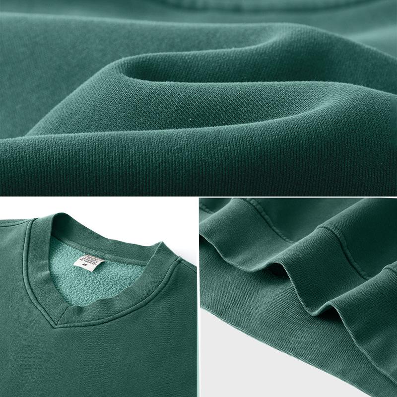 Hatant V-Neck Hoodies Ultimate Comfort Womenswear Causal  Hoodies with Acid Wash V-Neck Pullover Shirt Y2K Inspired Athletic Design Long Sleeve Tops in Soft Fabric for Valentines Day Gifts