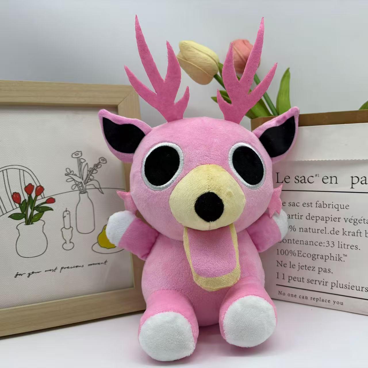 Forest 99 Nights Reindeer Plush Toy, Soft Stuffed Animal Doll, Cuddly Stuffed Animal, Perfect Gift for Birthdays & Festive Decor, Home Decoration Accessory