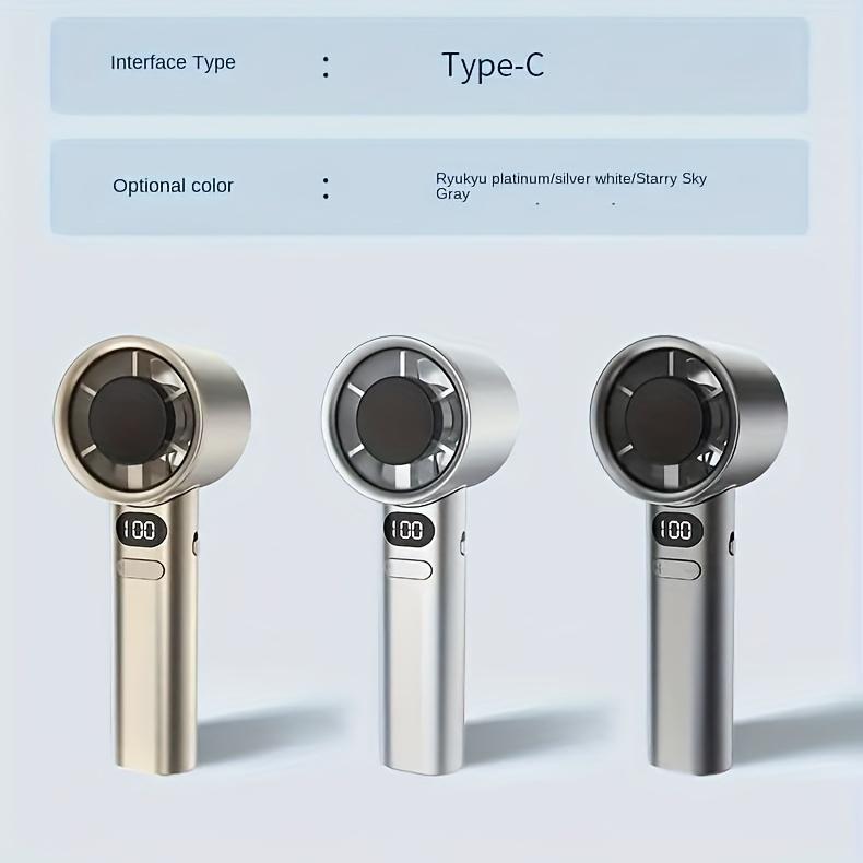 TazTir Handheld Mini Fan 120 High Speed Cooling Fans 10 Hours Battery Life US Rechargeable Personal Fans Small Essentials for  Mothers Day Women Gifts appliances