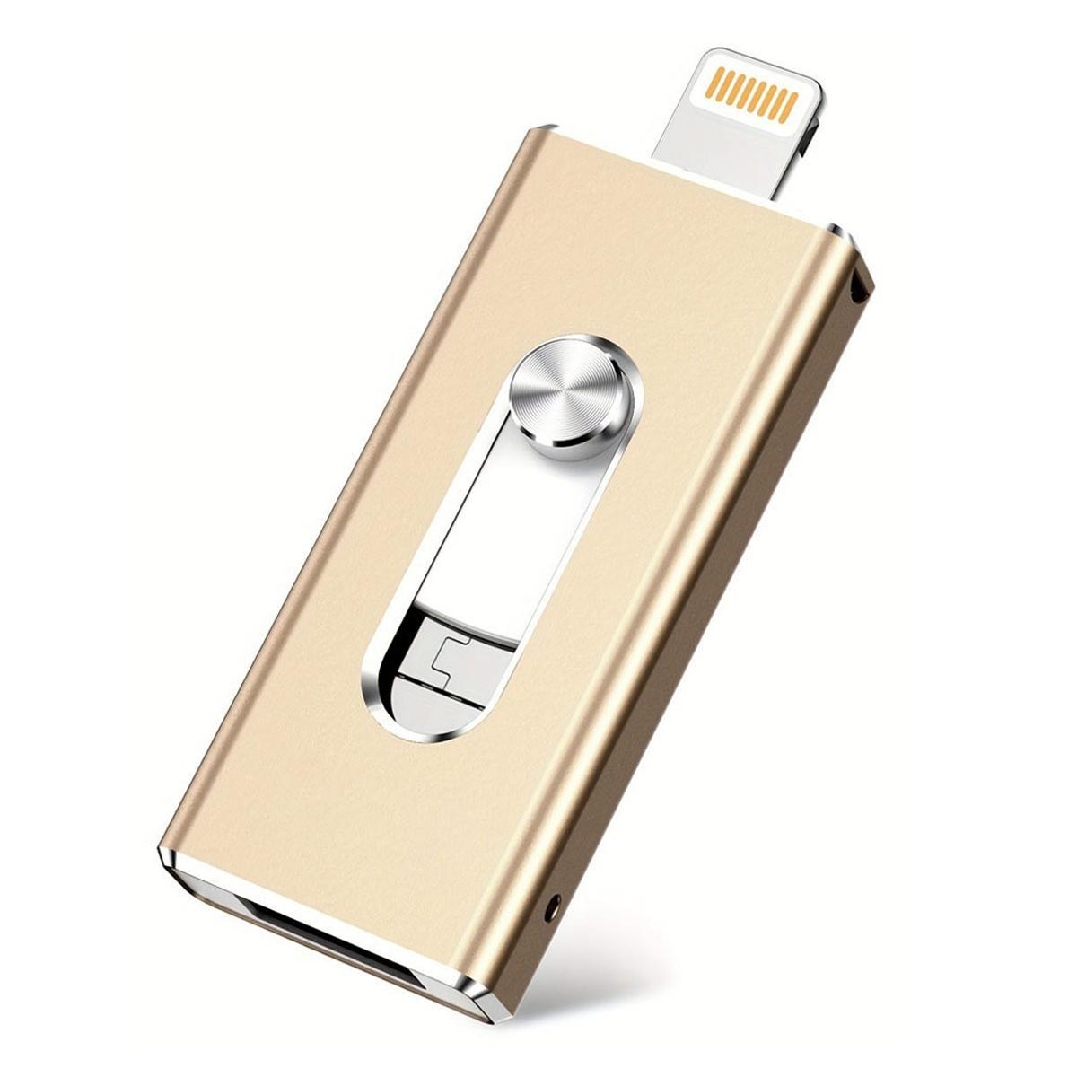 1TB USB Flash Drive for iPhone Photo Stick, Memory Stick Portable External Storage Thumb Drive, Supports USB-C, Compatible with iPhone17/16/15 Android & MAC Computers