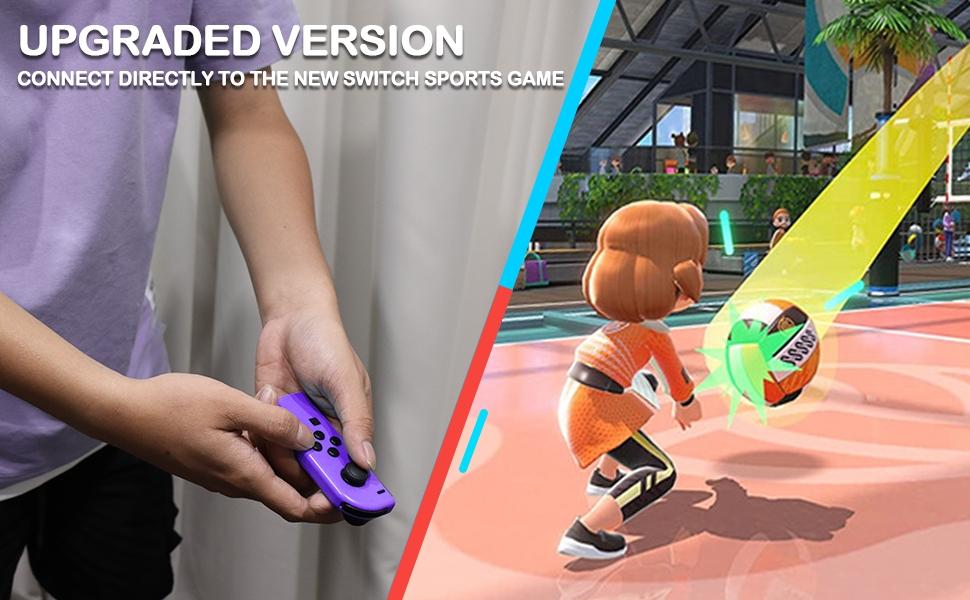 2026 Replacement Controllers for Switch Left & Right Wireless Joycon Compatible with Switch OLED / Lite 6-Axis Gyro Wake-up Vibration Durable Game Console Button Joystick Plug Blue Red