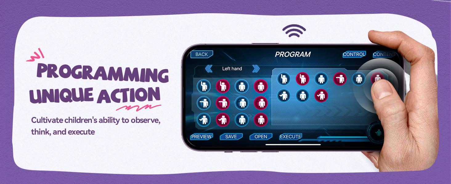 Ruko 1088 Smart Robot Toys for Kids, Large STEM Programmable Interactive RC Robot with Voice Control, App Control, Gifts for Boys & Girls Age 4 5 6 7 8 9, Pink