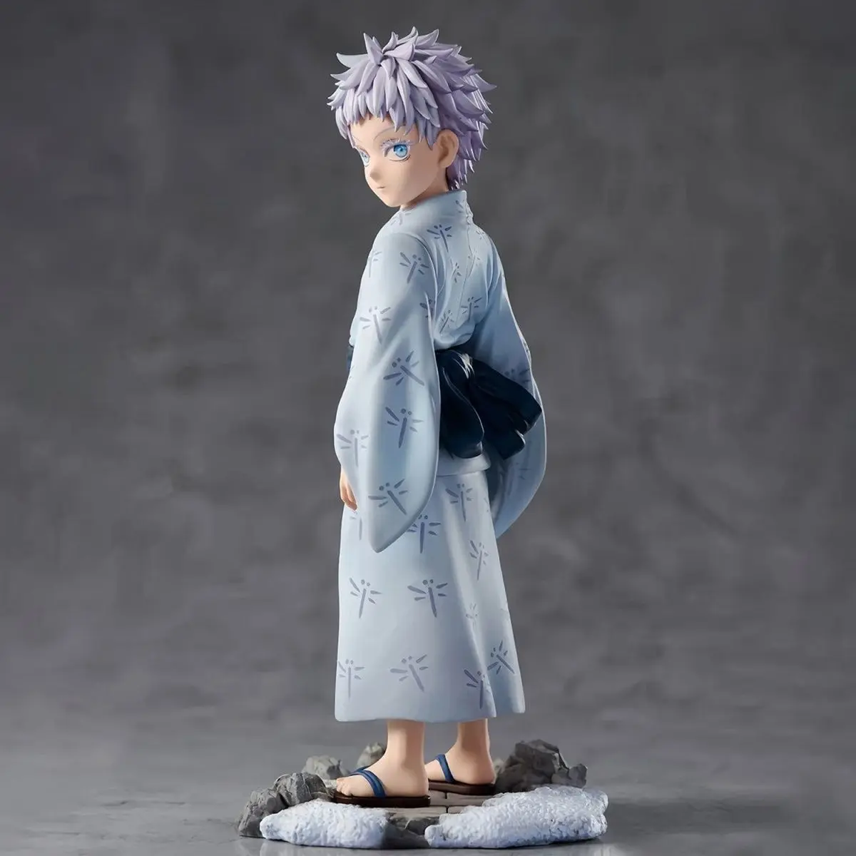 Jujutsu Kaisen Childhood Series Gojo Satoru Handmade Model Figure, Anime Collectible Statue, Five-String Wisdom Design
