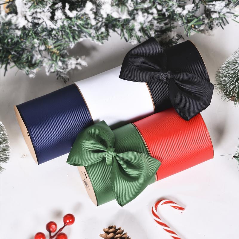 RUSPEPA Thread-Style Fashion Gift Wrapping Ribbon—Ideal for DIY Crafts, Gift Bags, and Bow Making—100% Polyester—Extra-Long Length—Luxurious Hues