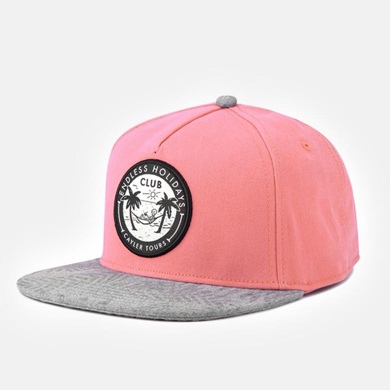 ENDLESS CAP Pink European and American Style Hip-Hop Baseball Cap, Popular Adult Flat-Brim Cap