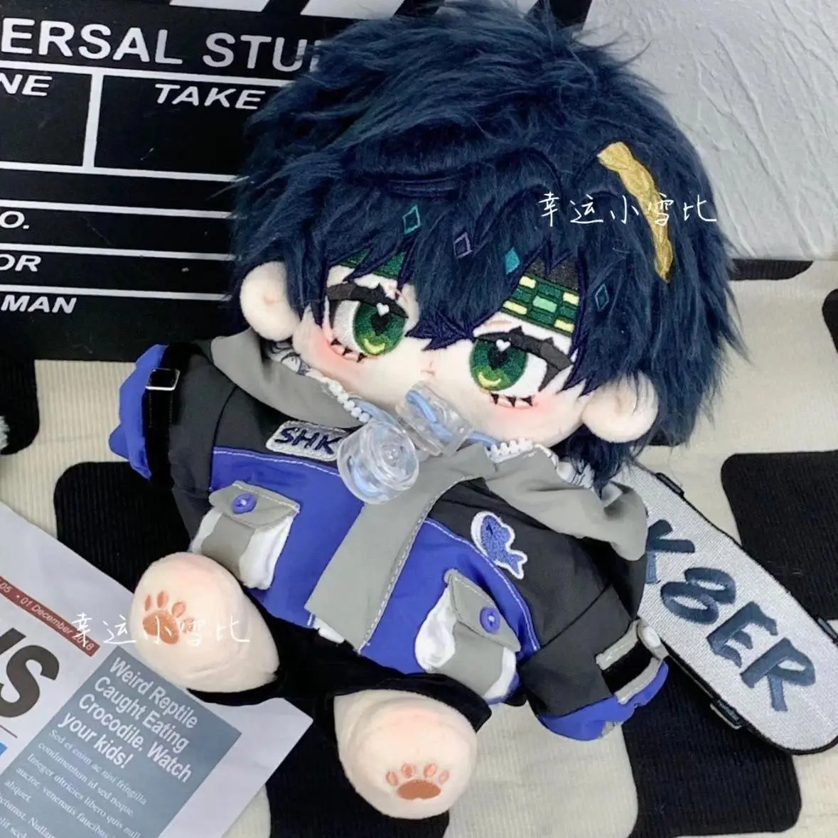 Stuffed 20cm Kinich Anime Genshin Impact Plush Toys Cosplay Cotton Doll Body Cartoon Dress Up Soft Plushies Toy Figures Fan Gift