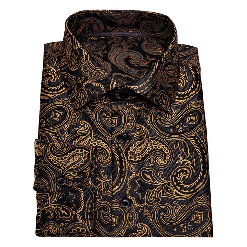 3-Pack AILISUS Men's Paisley Casual Shirts Long Sleeve Button Down Shirt Anti-wrinkle Breathable Lightweight Menswear Vacation Beach Wedding Dating Tops 3-Pack AILISUS Men's Paisley Casual Shirts Long Sleeve Button Down Shirt Anti-wrinkle Breathable Lightweight Menswear Vacation Beach Wedding Dating Tops