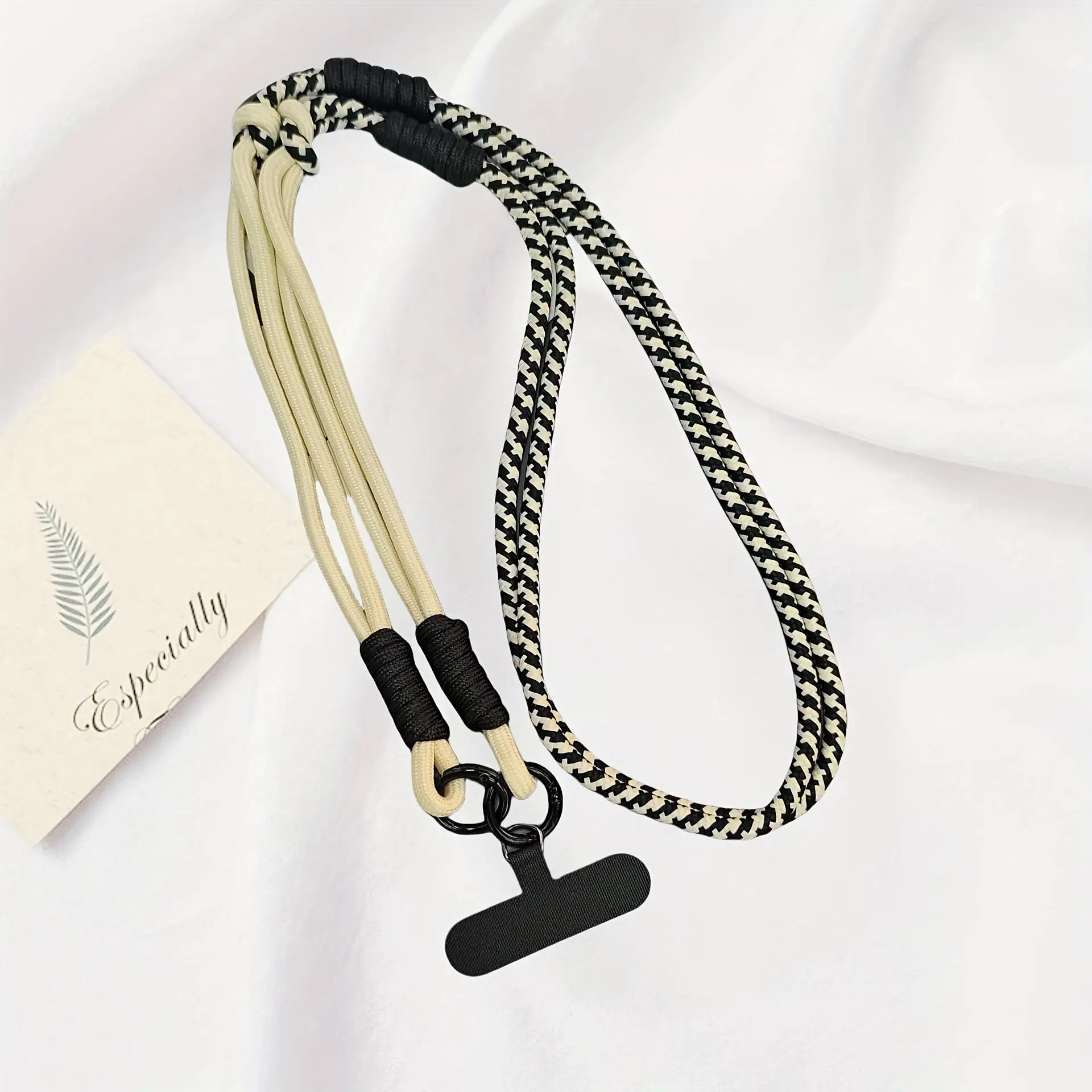 Crossbody Lanyard, Adjustable for Neck, Wrist, And Hand Carry, Suitable for Both Genders, in Candy Colors, Long Phone Strap, Universal for Phone Cases, Woven, Also for Water Bottles And Cameras.