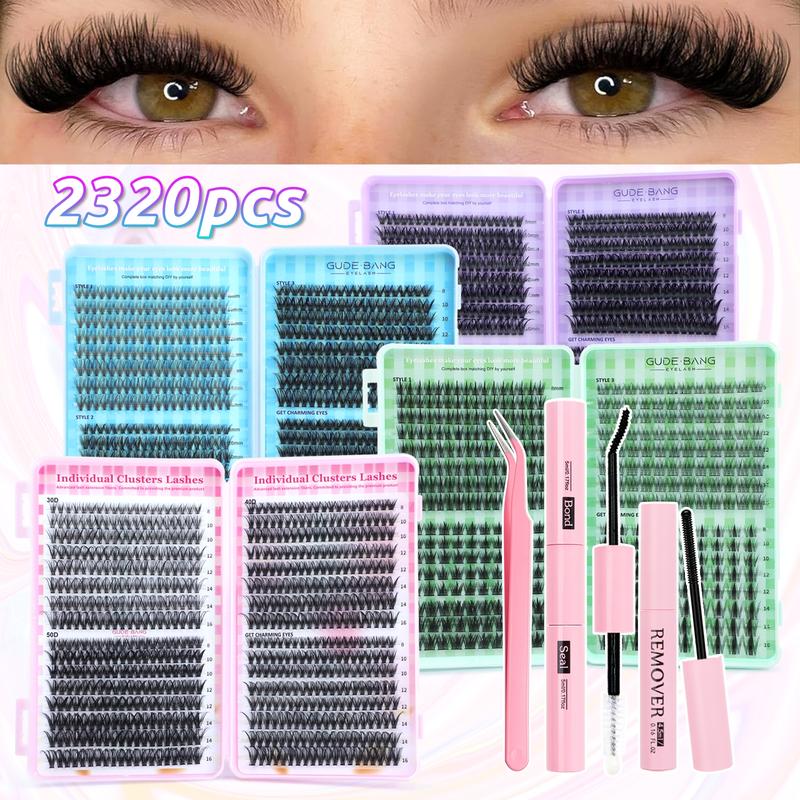 Natural Drifting Eyelash Clusters, Anime Style Lashes, Pointed Individual Extensions, C Curl Single Root, 8-16mm Bottom Cluster, DIY Home Use Natural Drifting Eyelash Clusters, Anime Style Lashes, Pointed Individual Extensions, C Curl Single Root, 8-16mm Bottom Cluster, DIY Home Use