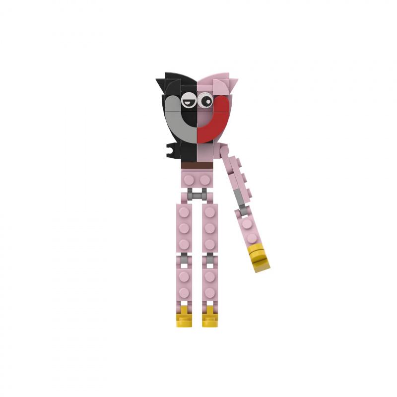 Hot selling Lily Love Braid Creative Puzzle Building Block Doll Set Anime Prototype Mobile Handpiece Desktop Ornament Fan Gift Toy Release Stress Endurance Game Building Blocks