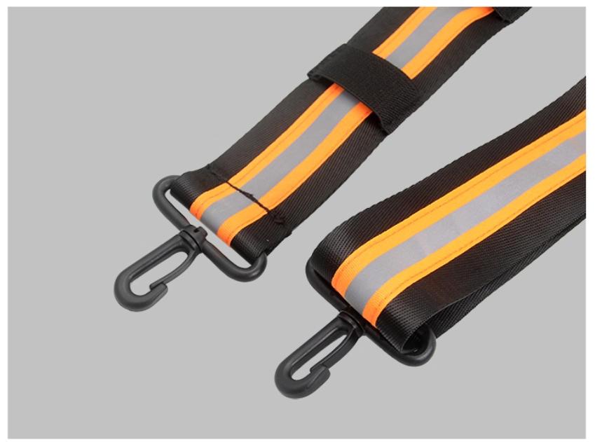 Firefighting Tactical Shoulder Strap Harness, Rescue Team Walkie Talkie Backpack, Universal Adjustable Shoulder Strap Radio Pouch, Walkie Talkie Holster For Portable Radio Holder protect Case