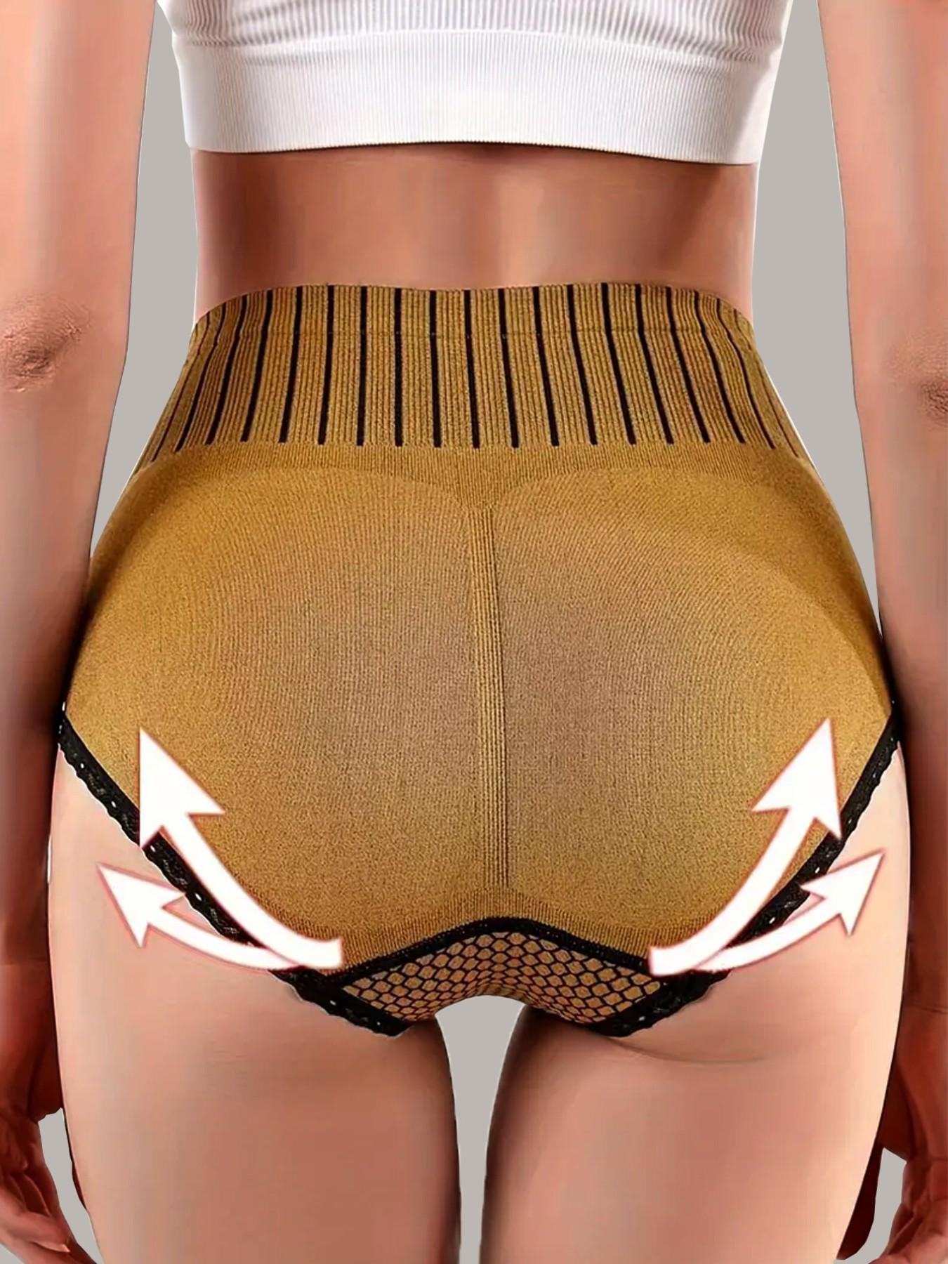 7Pcs Seamless Lace Briefs Women's Panties Set Multicolor Flat Belly Sheathing Panty Soft Skin Friendly Comfortable Briefs Female Underwear