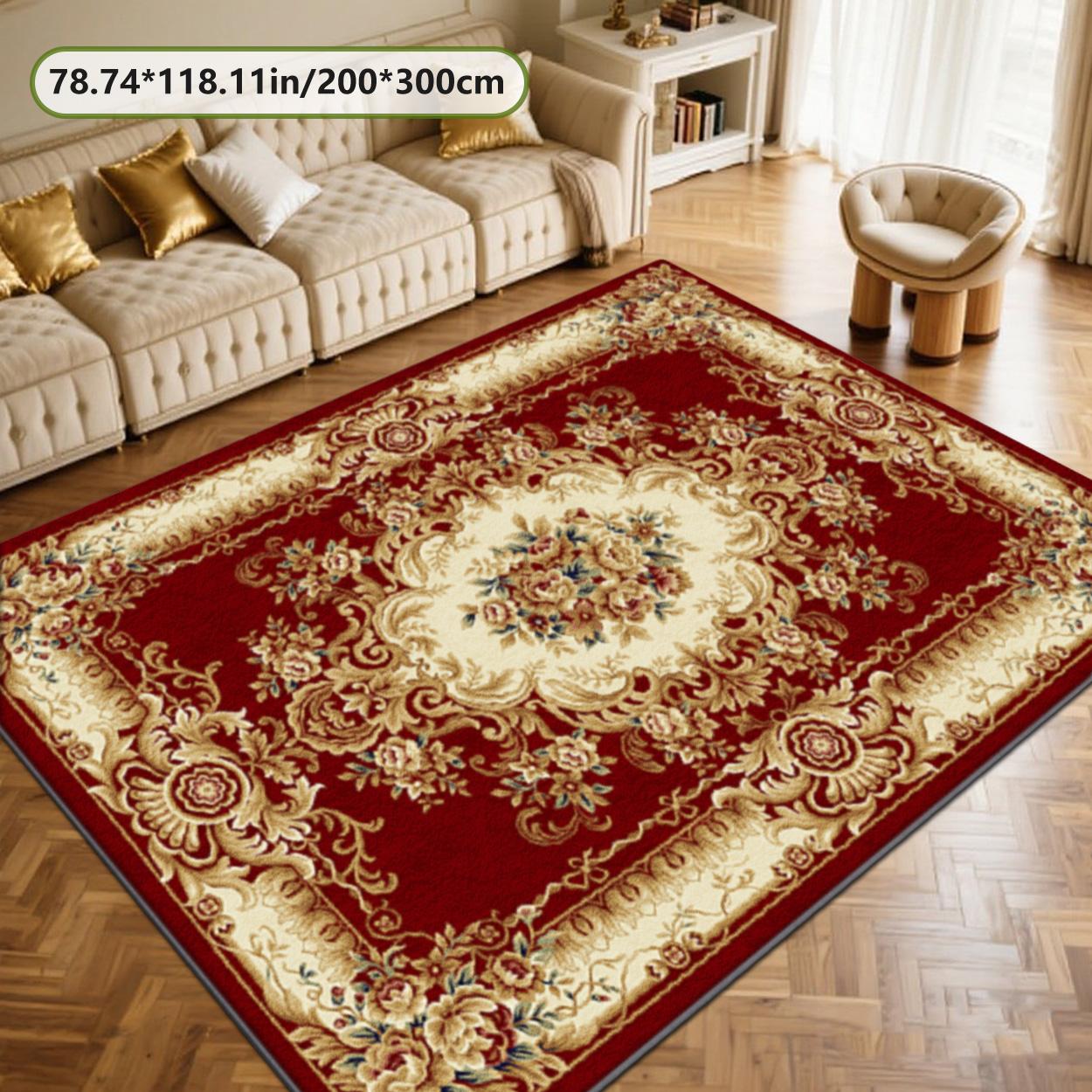 Velvet soft and comfortable patterned printed carpet, suitable for multiple scenarios, available in various sizes, soft and non-shedding.