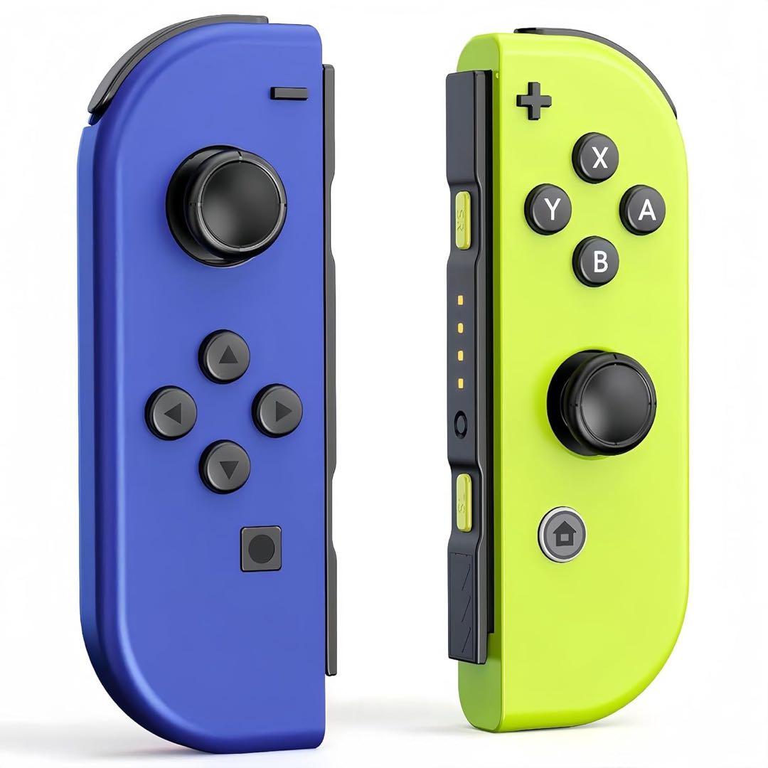 New Joycon Game Controller for Switch, Bluetooth-compatible Wireless Joystick with Trubo Function, Video Game Console Accessory