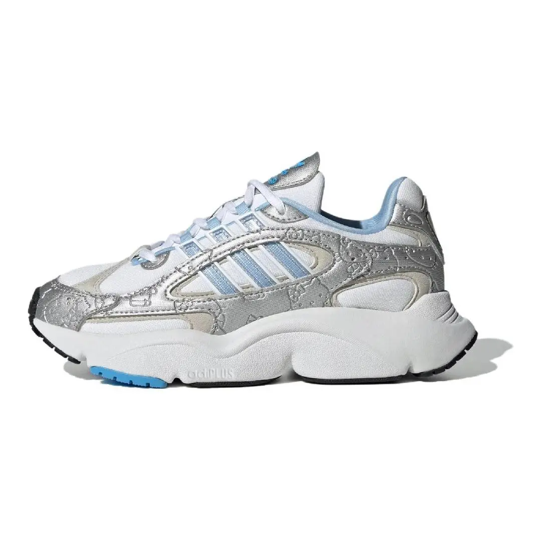 Hello Kitty x adidas Ozmillen Elastic Lace J 'White Glow Blue Grey' IF7026