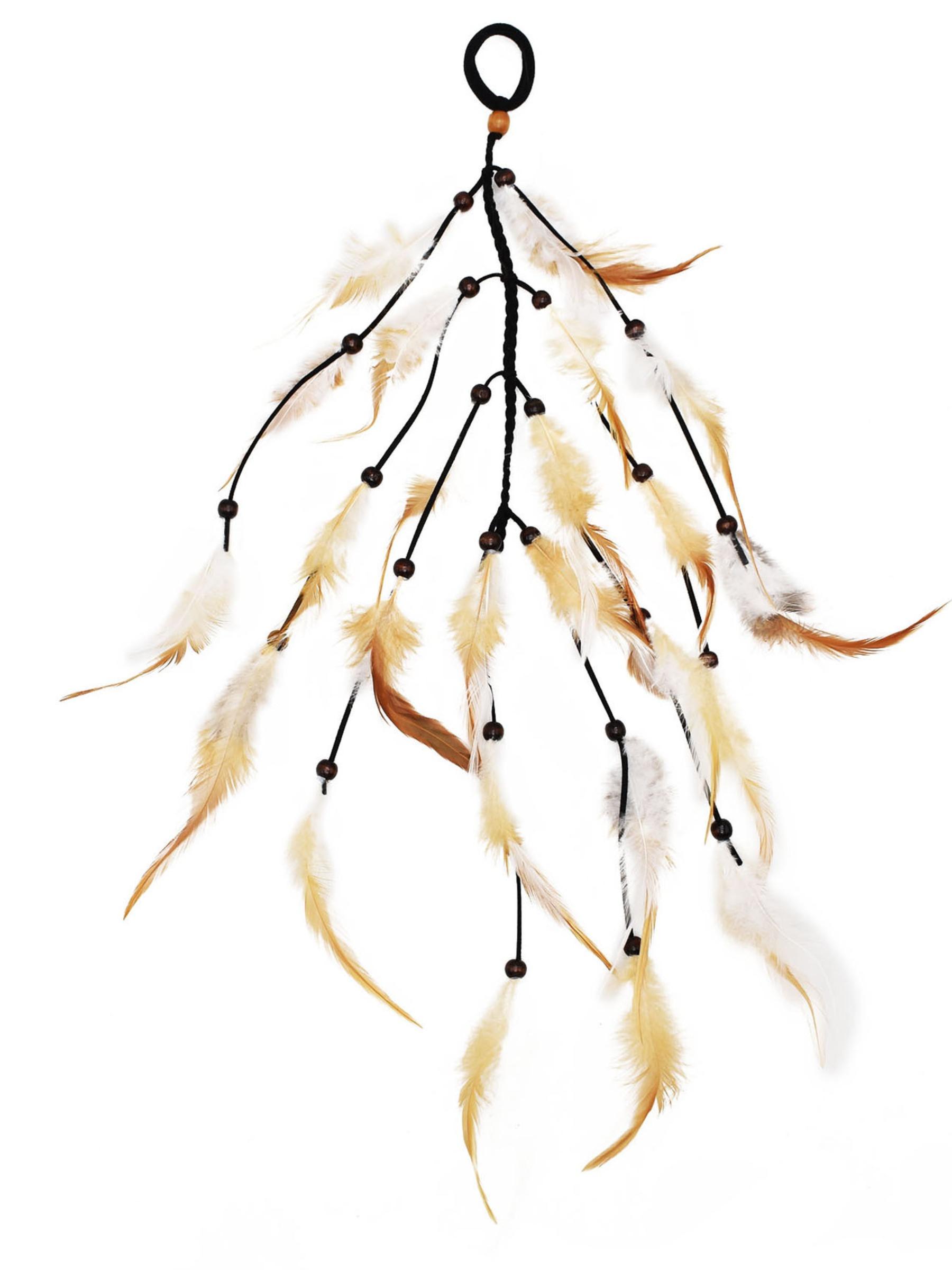 Bohemian Feather Hair Band Headband Hippie Travel Photo Prop, Fairy Princess Instagram Hair Tie, Fashionable Boho Accessory