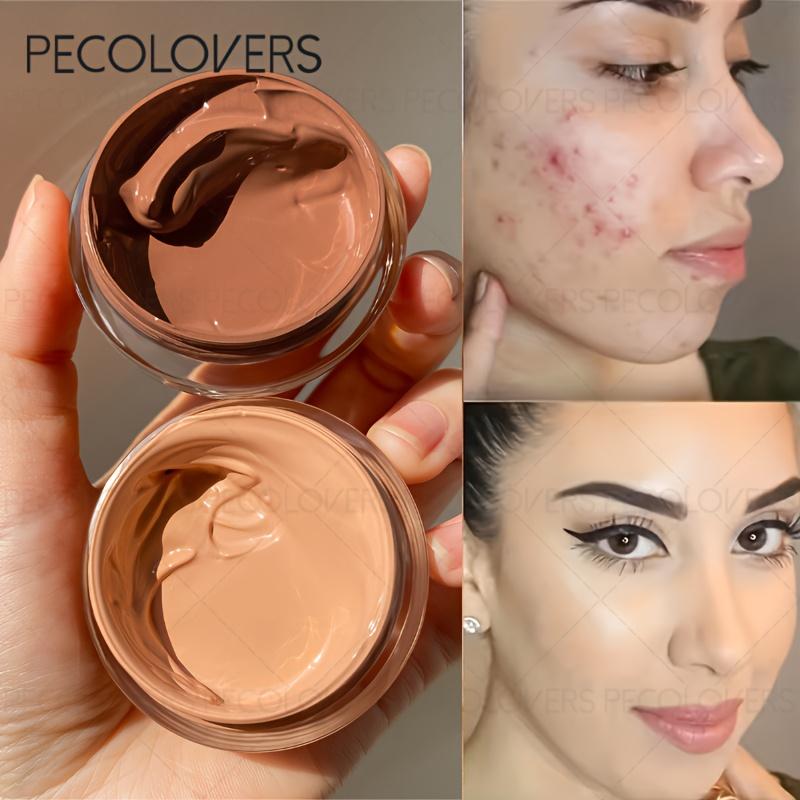 1pc Full-Coverage Concealer, Multiple Colors, Suitable For Sensitive Skin And All Skin Types, Cover Dark Circles, Spots, Marks, And Tear Troughs, With Long-Lasting Soft Matte Makeup Finish, Beginer-Friednly, Concealer For Scars