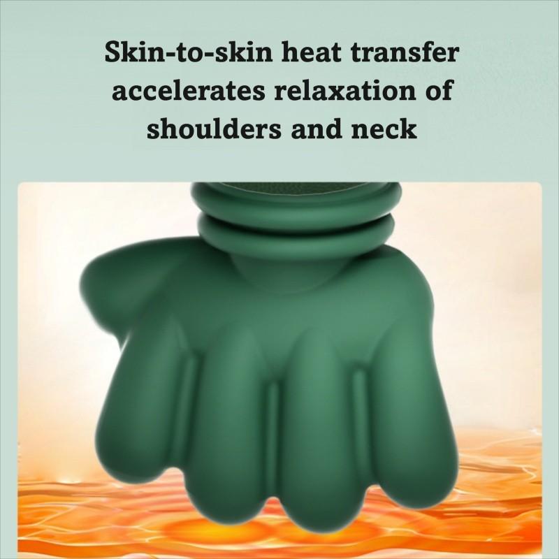 4D Human-like Neck & Shoulder Massager，Your Personal Masseur at Home，4D Neck Relaxer  Deep-Kneading Nodes & Soothing Heat，The Ultimate Wellness Gift: 4D Intelligent Neck Massager with Auto  Memory Function