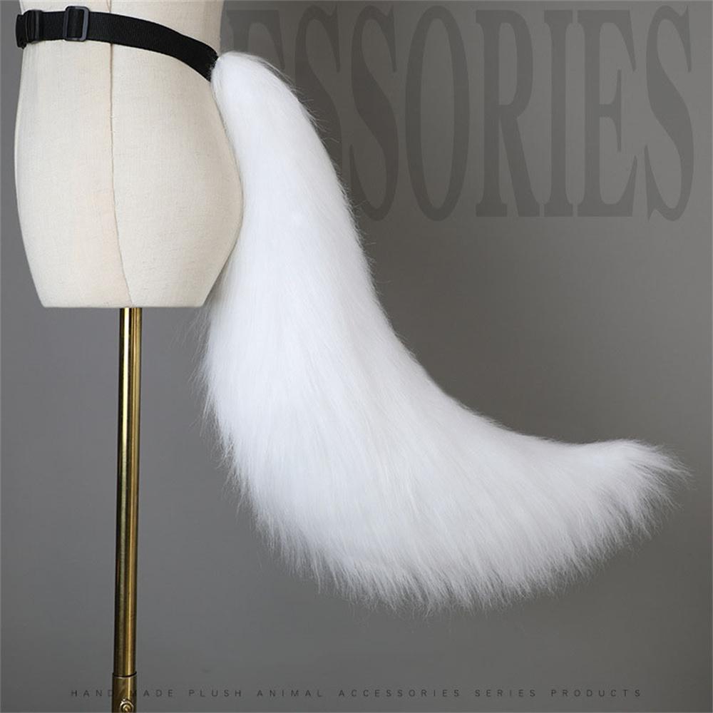 Anime COS Cat Fox Tails Plush Cosplay Costumes Big Tails Dog Furry Tail Role Play Party Performance Props Fursuit Tail for Women