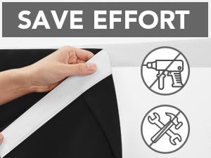 Deconovo French Door Curtain(1 Panel), Door Curtains for Door Window, Blackout Curtains for Bedroom, Sidelight Curtains for Door Window Curtains, Velcro Tie Up Curtains Deconovo French Door Curtain(1 Panel), Door Curtains for Door Window, Blackout Curtains for Bedroom, Sidelight Curtains for Door Window Curtains, Velcro Tie Up Curtains