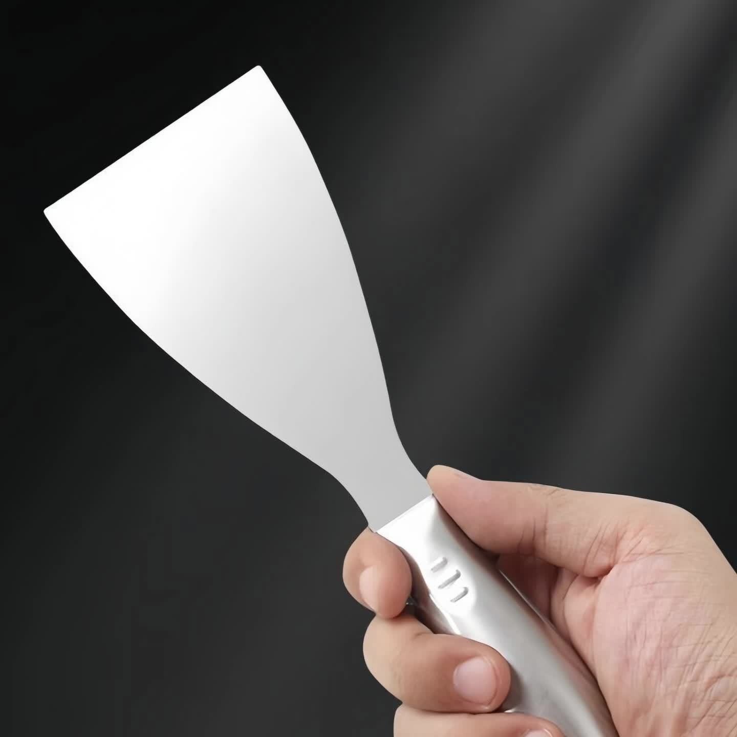 3-Piece Stainless Steel Multi-Function Tool Set, Wall Scraper, Stainless Steel Scraper, Durable and Versatile Tools for Home Use