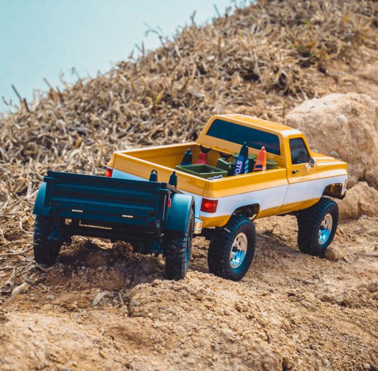 FMS 18 proportions  FCX18 Chevrolet K10 V2 RTR