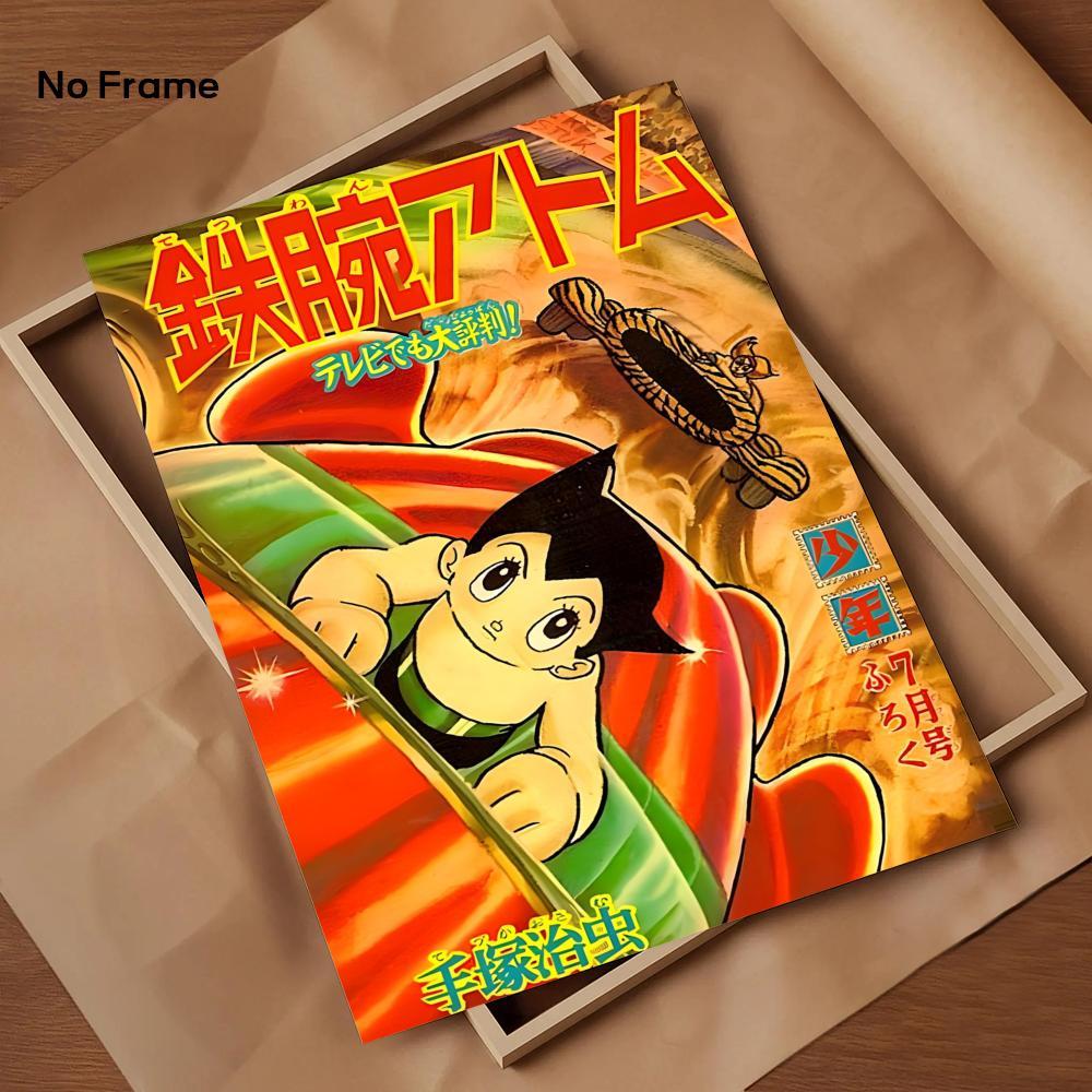 Anime A-Astro Boys Poster HD Waterproof Art Poster for Home, Bar & Café Decor | Fade-Resistant, Non-Sticky, Vibrant DIY Wall Print Perfect Decorative Poster for Office & Living Room