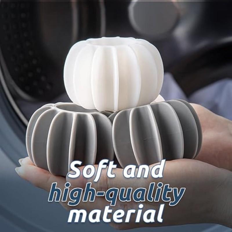 Anti-Tangling Laundry Balls, Prevent Clothes From Tangling & Knotting, Reusable Washing Machine Cleaning Balls for Front & Top Load Washer