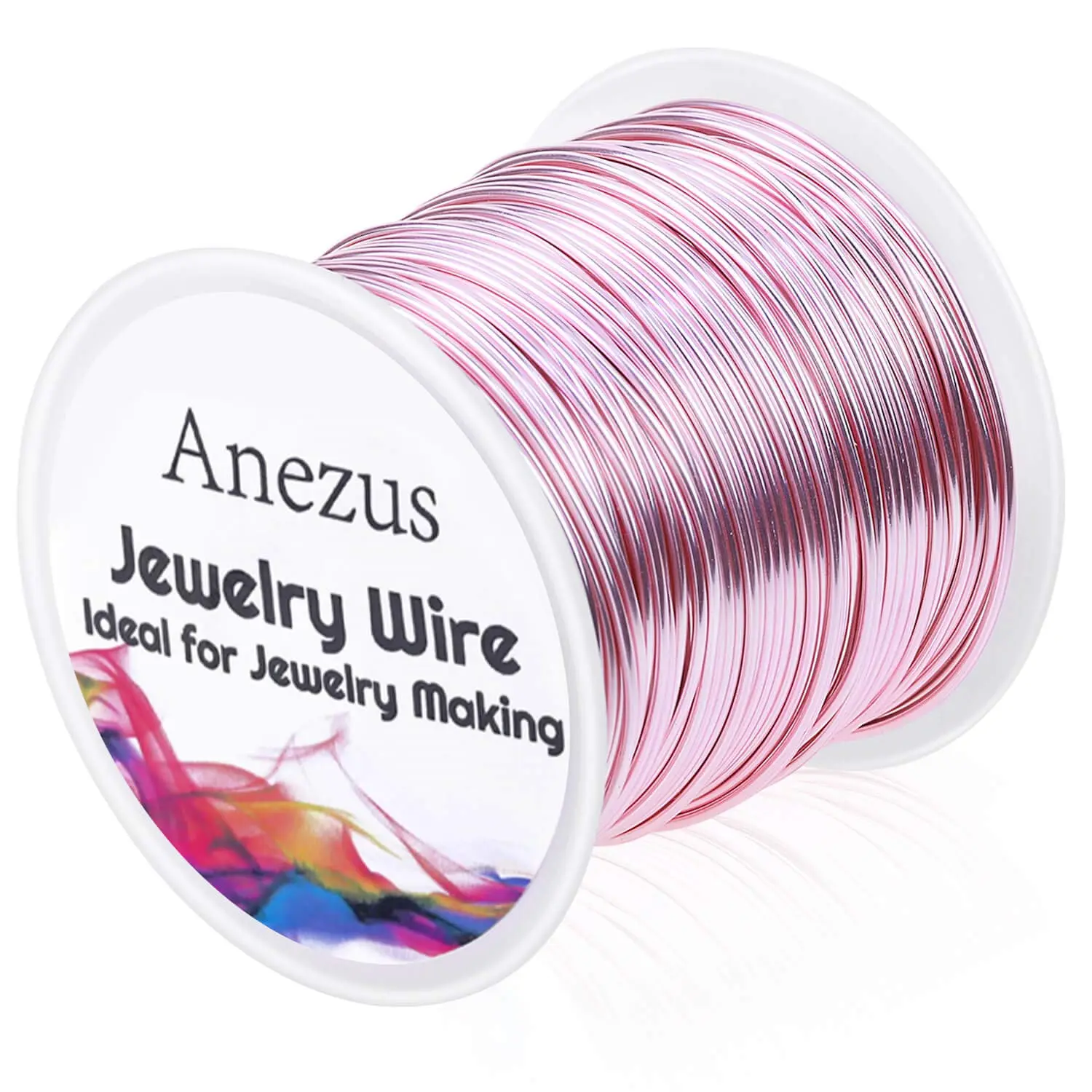 18 Gauge Tarnish-Resistant Copper Jewelry Craft Wire, Metal Bracelet Base Wire for Beading Supplies & Jewelry Making Projects, Resists Tarnish