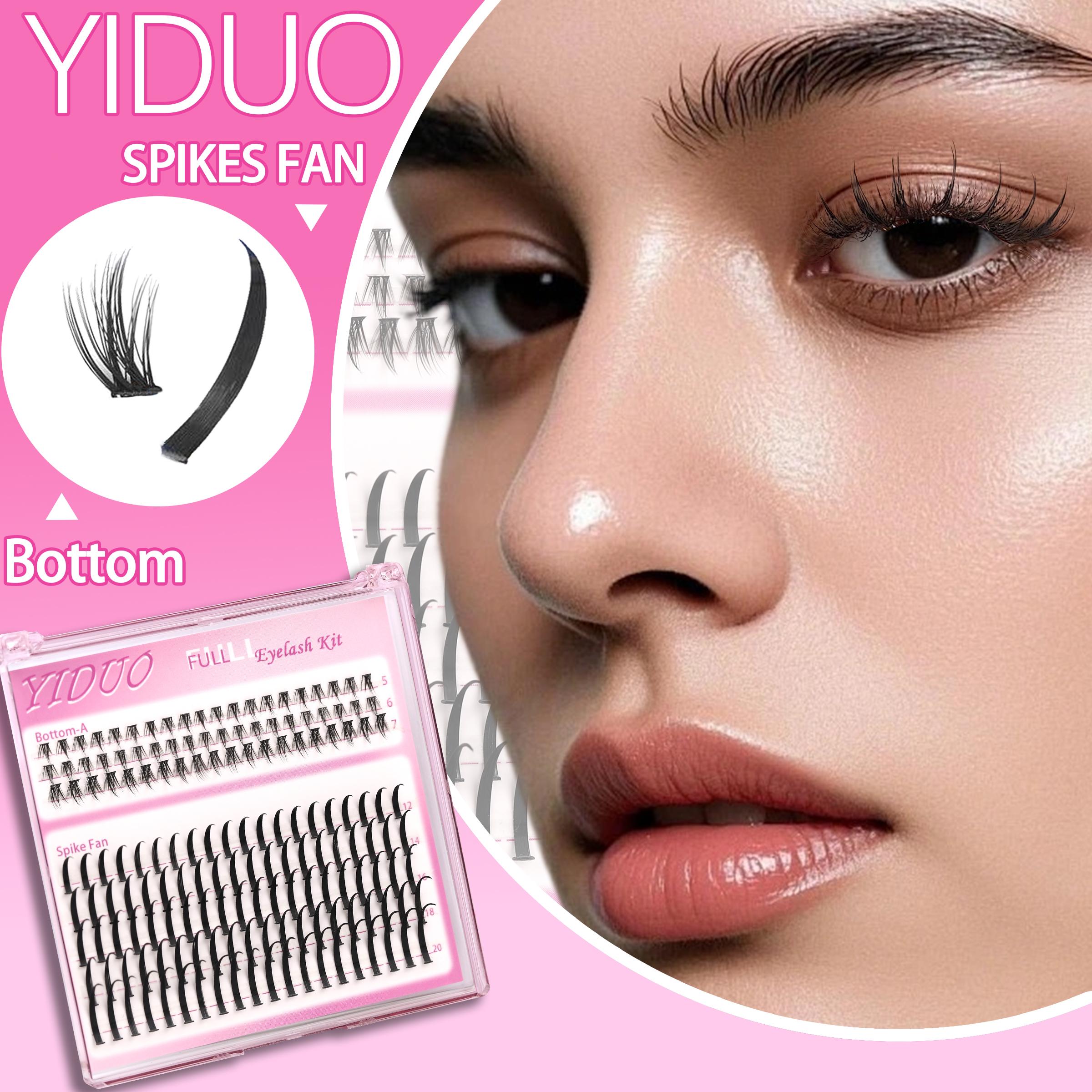 Lash Clusters and Bottom Lashes Wispy Eyelash Clusters D Cluster Eyelash Extensions Spike Individual Eyelashes Eyelash Falsies (5-6-7mm, 12-14-16-18-20mm)