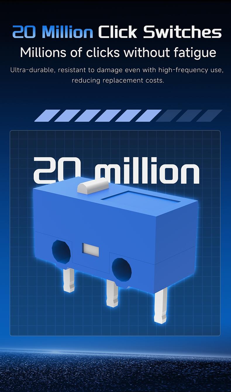 Baron Aj179 P Mc Pro Three-Mode Controller, / Options, High-Quality Gaming Accessory, Perfect for Competitive Players