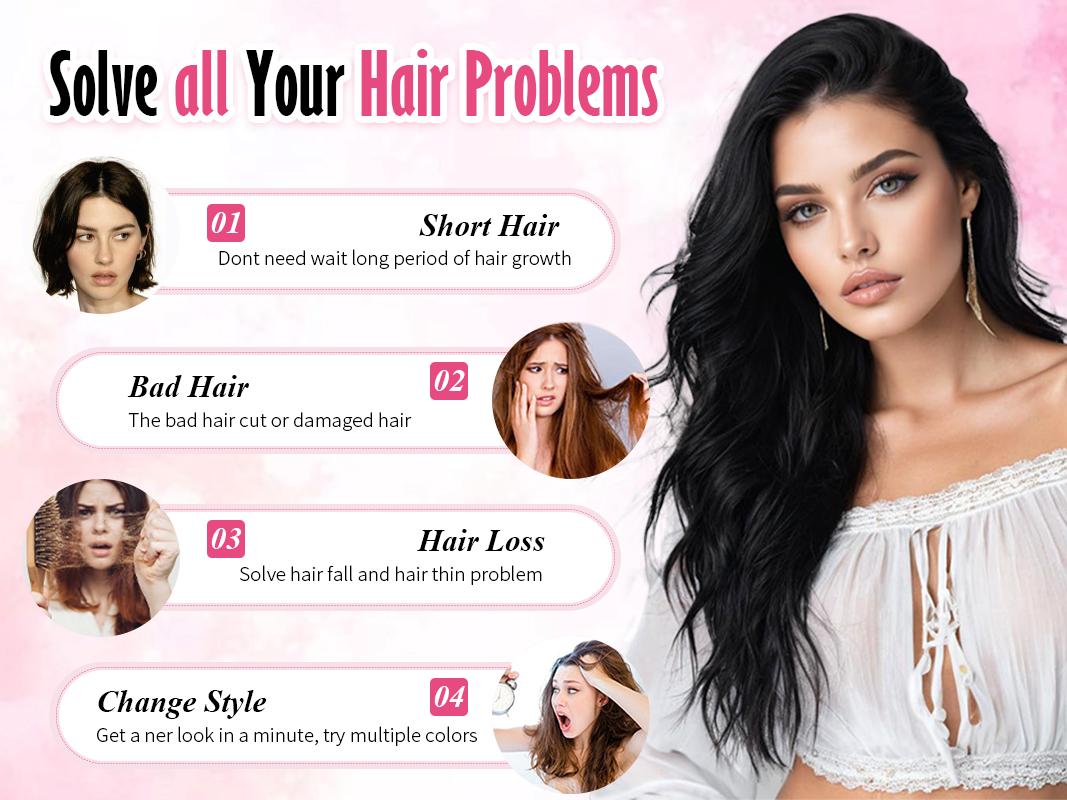 Iridescent Clip in Hair Extensions 20Inch 4PCS Hair Extensions Hairpieces Clip Ins Soft Synthetic Hairpieces for Women Iridescent Clip in Hair Extensions 20Inch 4PCS Hair Extensions Hairpieces Clip Ins Soft Synthetic Hairpieces for Women