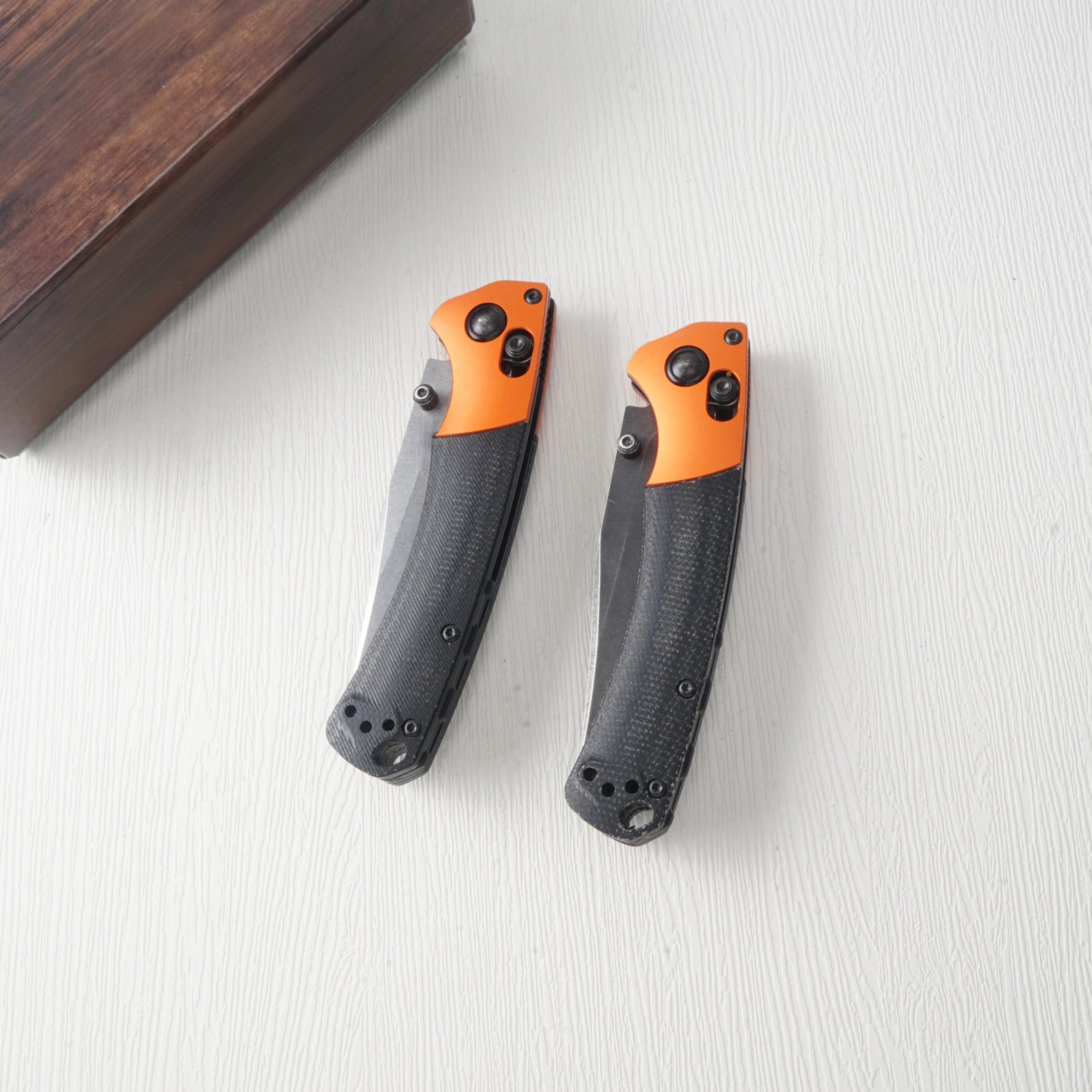 1pc 15085 Folding Knife, Multi-Functional Edc Pocket Knife, Lightweight Kitchen Tool, High Hardness Blade, Camping Hiking Essential, Men's Gift