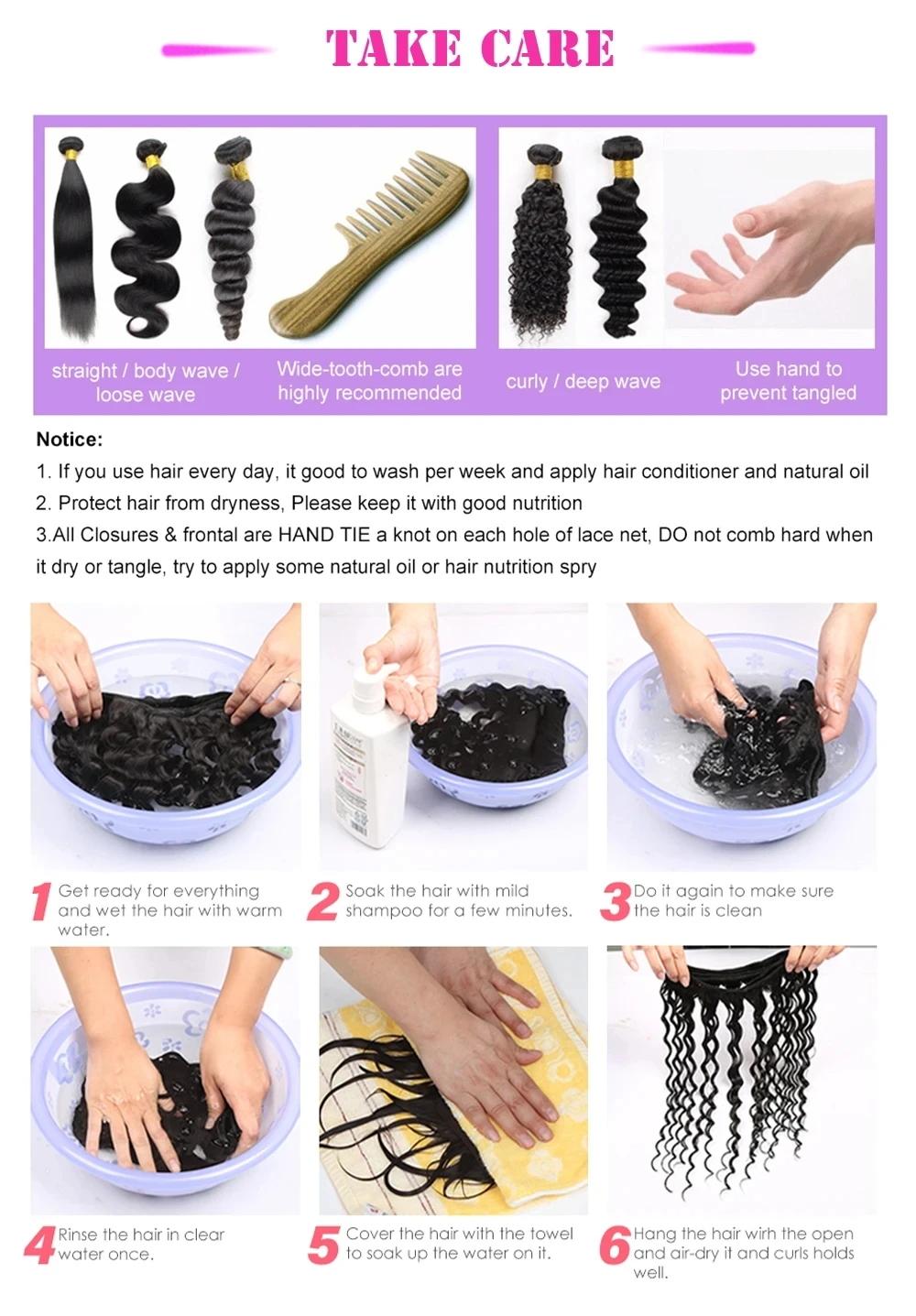 12A Natural Black Loose Deep Wave Bundles Human Hair 30Inch Brazilian Virgin Hair Extensions  Unprocessed Natural Hair Double Weft Bundles For Women