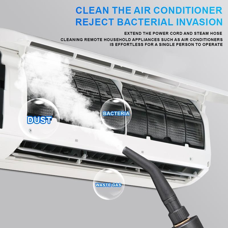 2026 2500W Steam Cleaner,Portable Steam Cleaner for Cars， Handheld High-Temperature Pressurized Steam Cleaner, Steam Cleaner for Car Detailing，Pressurized Handheld Multi-Surface Natural Steam Cleaner, Steamer For Car, Kitchen, Bathroom portable handheld