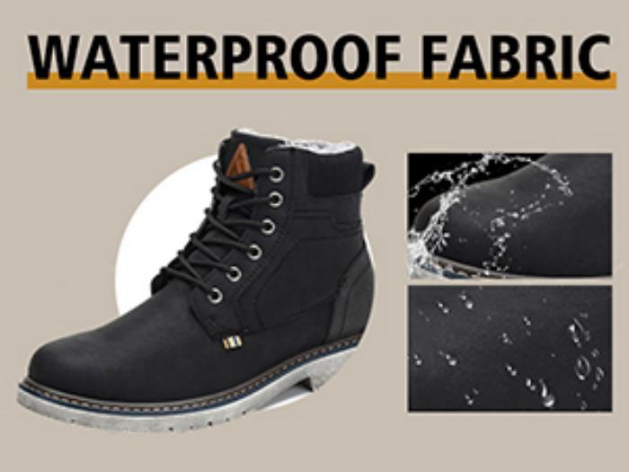 Mishansha Men's Women's Waterproof Snow Boots Winter Trekking Hiking Boots with Warm Fur Lining, Anti-Slip Sole, Insulated Outdoor Cold Weather Booties